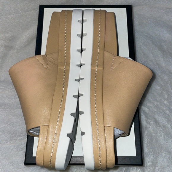 NWT J/SLIDES BIBBY Nude Leather Sandal - Picture 12 of 15